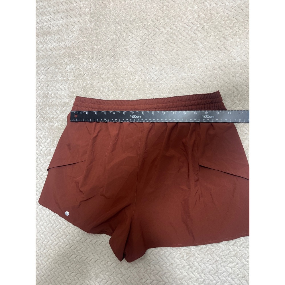 CALIA by Carrie Underwood Womens Rust Brown Active Running Shorts Size M - Picture 5 of 6